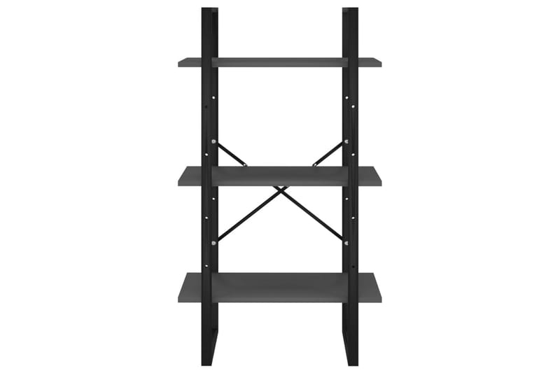 Förvaringshylla grå 60x30x105 cm spånskiva - Grå - Förvaring - Hylla - Förvaringshylla - Lagerhylla