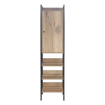 Vinställ Bjeldor Rustic melamin 44x40x180 cm - brun - Förvaring - Hylla - Förvaringshylla - Vinställ & vinhylla