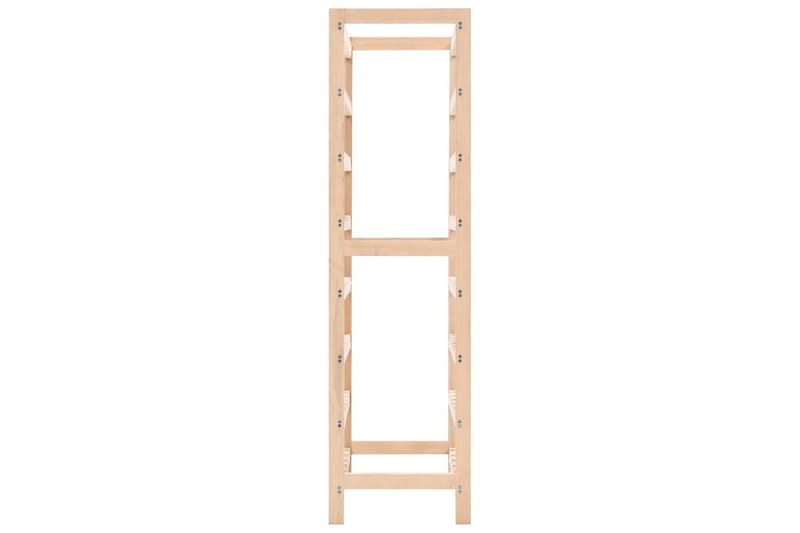 Vinställ i cederträ 57,5x28x102 cm - Brun - Förvaring - Hylla - Förvaringshylla - Vinställ & vinhylla
