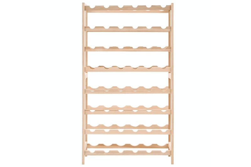 Vinställ i cederträ 57,5x28x102 cm - Brun - Förvaring - Hylla - Förvaringshylla - Vinställ & vinhylla