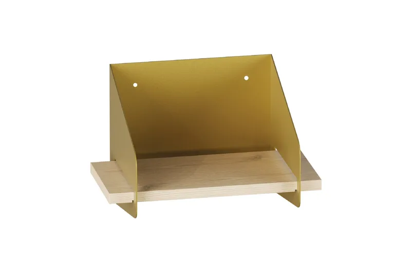 Faeryn Vägghylla 30 cm, Guld