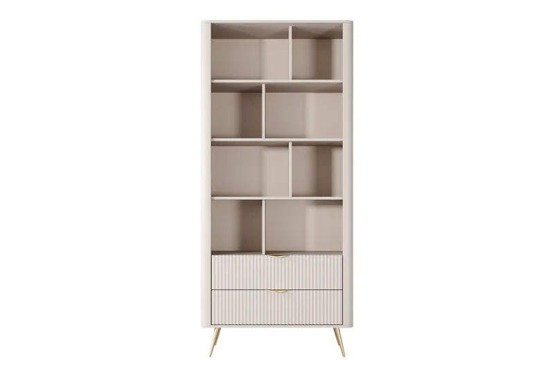 Forba Bokhylla 88 cm i Ljust Trä, Beige