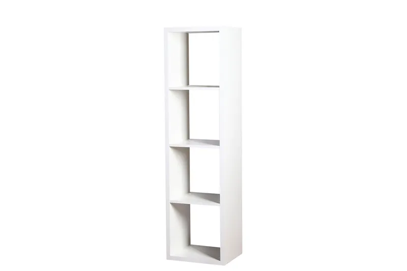 Franzine Bokhylla 41 cm i Målat Trä, Vit