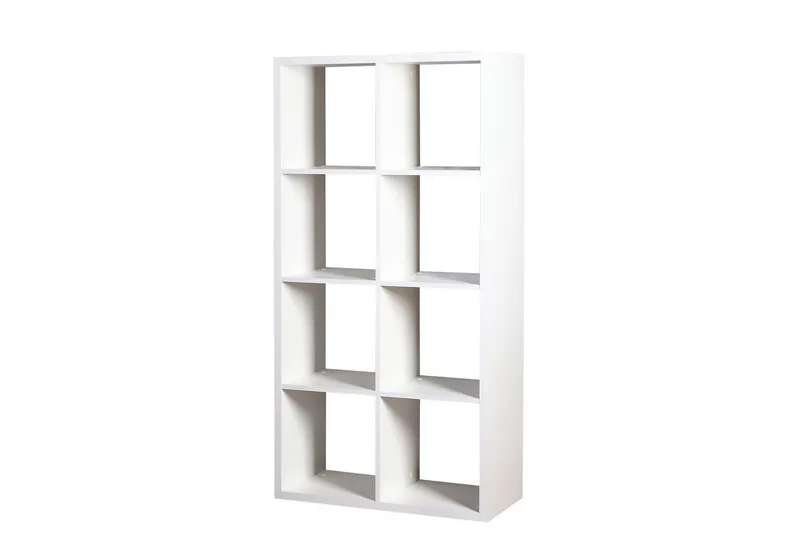 Franzine Bokhylla 77 cm i Målat Trä, Vit