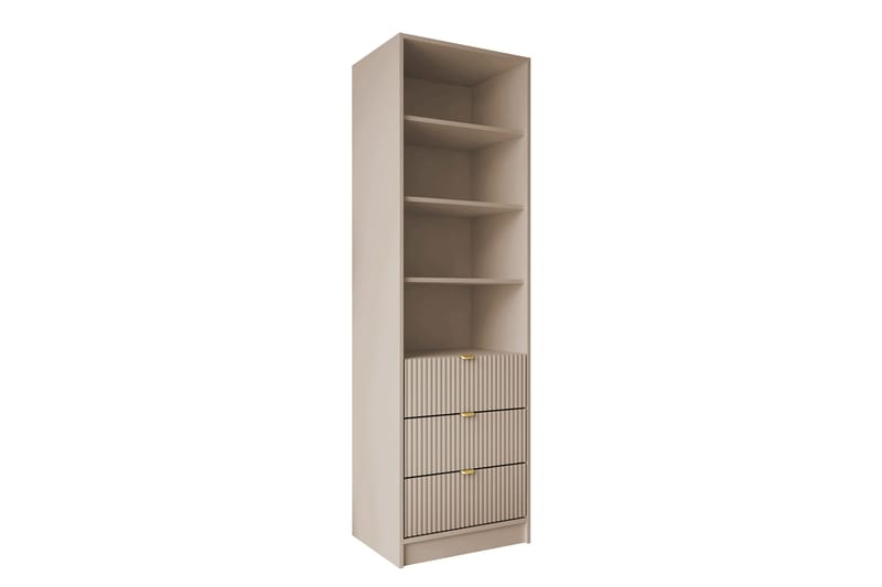 Gudelia Bokhylla 60x40 cm - Beige - Förvaring - Hylla - Bokhylla