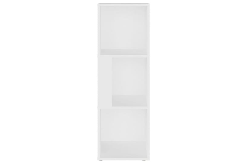 Hörnhylla vit 33x33x100 cm spånskiva - Vit - Förvaring - Hylla - Hörnhylla