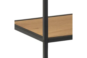 Hartsoe Bokhylla 135 cm i Metall med Träskiva - Brun - Förvaring - Hylla - Bokhylla