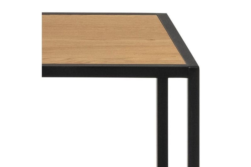 Hartsoe Bokhylla 135 cm i Metall med Träskiva - Brun - Förvaring - Hylla - Bokhylla