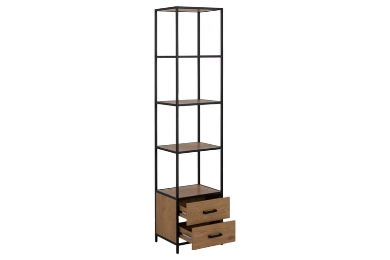 Hartsoe Bokhylla 42 cm i Ek - Brun - Förvaring - Hylla - Bokhylla