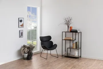 Hartsoe Bokhylla 77 cm i Ek - Brun - Förvaring - Hylla - Bokhylla