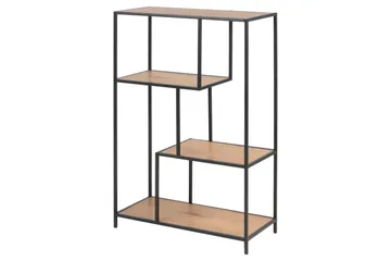 Hartsoe Bokhylla 77 cm i Ek - Brun - Förvaring - Hylla - Bokhylla