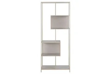 Hartsoe Bokhylla 77 cm i Metall - Sandbeige - Förvaring - Hylla - Bokhylla
