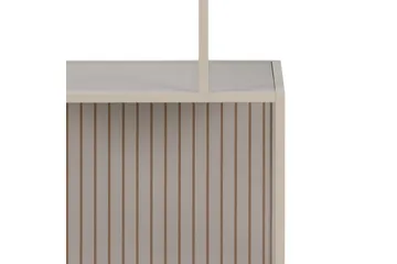 Hartsoe Bokhylla 77 cm i Metall - Sandbeige - Förvaring - Hylla - Bokhylla