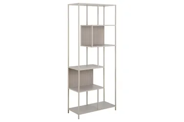 Hartsoe Bokhylla 77 cm i Metall - Sandbeige - Förvaring - Hylla - Bokhylla