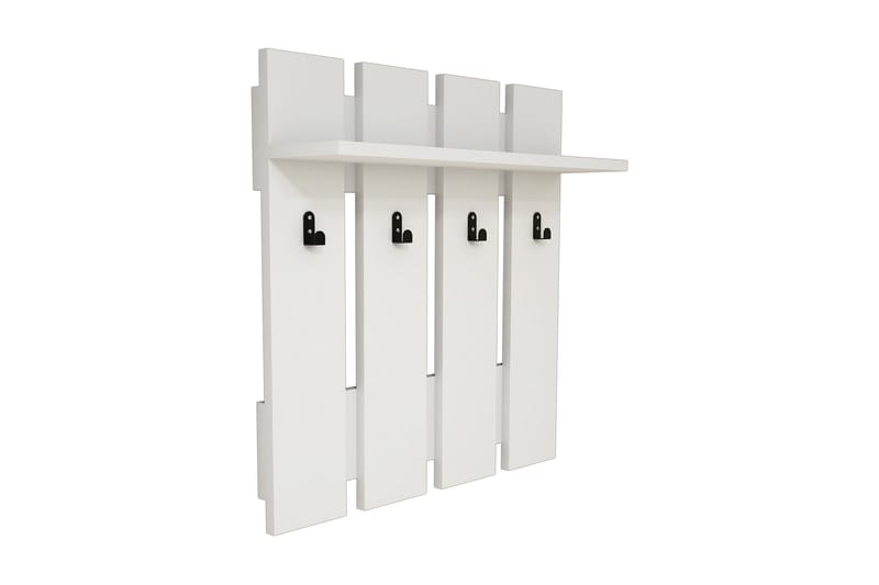 Casaluce Hatthylla 70x18 cm - Vit - Förvaring - Hylla - Hatthylla