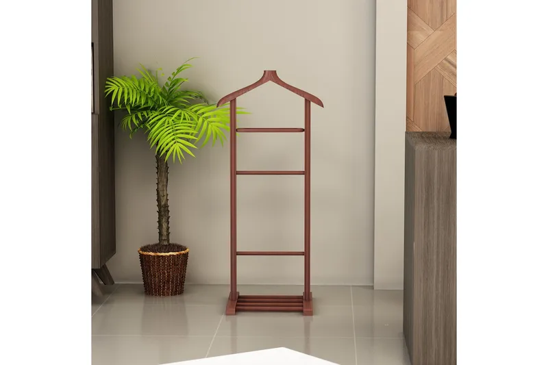 Pega Tek Hatthylla 46x34 cm - Brun - Förvaring - Klädförvaring - Klädhängare - Herrbetjänt