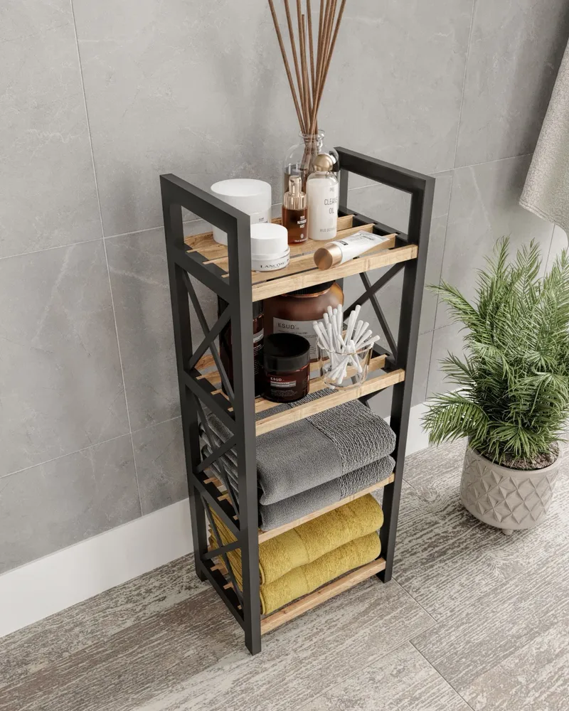 Heba Multifunktionshylla 64 cm - Svart - Förvaring - Hylla - Hyllplan & hyllkonsol