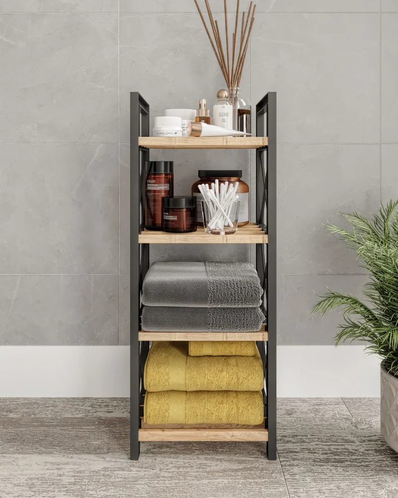 Heba Multifunktionshylla 64 cm - Svart - Förvaring - Hylla - Hyllplan & hyllkonsol