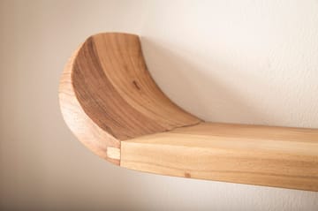 Helano Vägghylla 120 cm - varm honungsbrun - Förvaring - Hylla - Vägghylla
