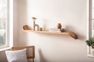 Helano Vägghylla 120 cm - varm honungsbrun - Förvaring - Hylla - Vägghylla