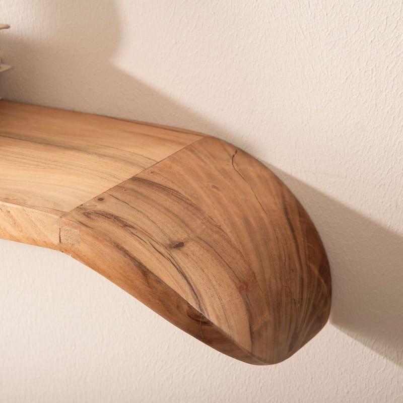 Helano Vägghylla 60 cm - varm honungsbrun - Förvaring - Hylla - Vägghylla