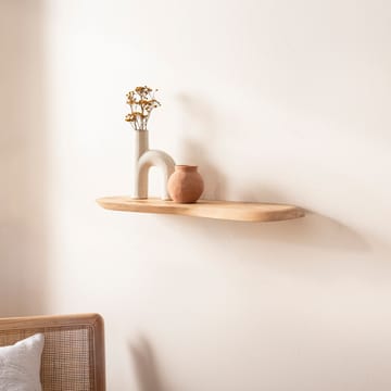 Helela Vägghylla 60 cm Asymmetrisk - varm honungsbrun - Förvaring - Hylla - Vägghylla