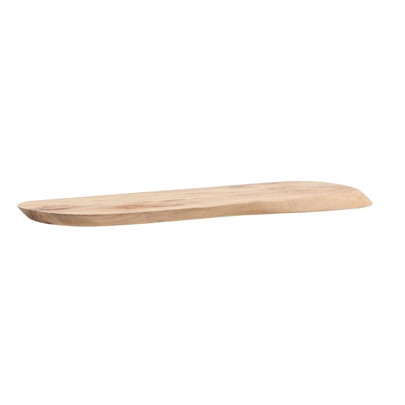 Helela Vägghylla 80 cm Asymmetrisk - varm honungsbrun - Förvaring - Hylla - Vägghylla