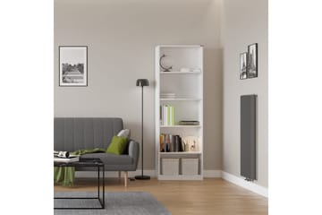Hemani Bokhylla 64 cm i Målat Trä - Vit - Förvaring - Hylla - Bokhylla