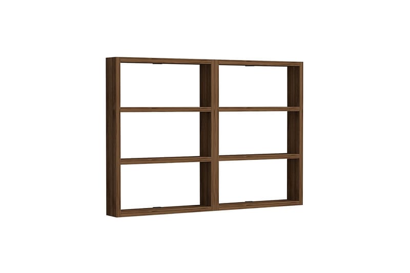 Hexaia Vägghylla 84,6 cm - Brun - Förvaring - Hylla - Vägghylla
