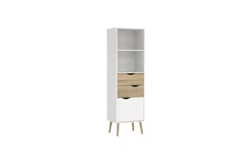 Hostafranc Bokhylla 50,2 cm - Vit - Förvaring - Hylla - Bokhylla