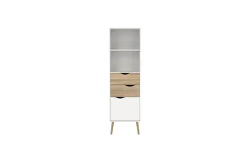 Hostafranc Bokhylla 50,2 cm - Vit - Förvaring - Hylla - Bokhylla