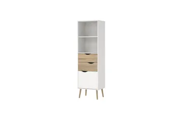 Hostafranc Bokhylla 50,2 cm - Vit - Förvaring - Hylla - Bokhylla