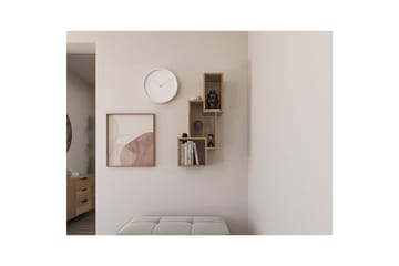 Hylla Eltap Alitty 96x25x46 cm laminerad spånskiva - Artisan Ek - Förvaring - Hylla - Vägghylla
