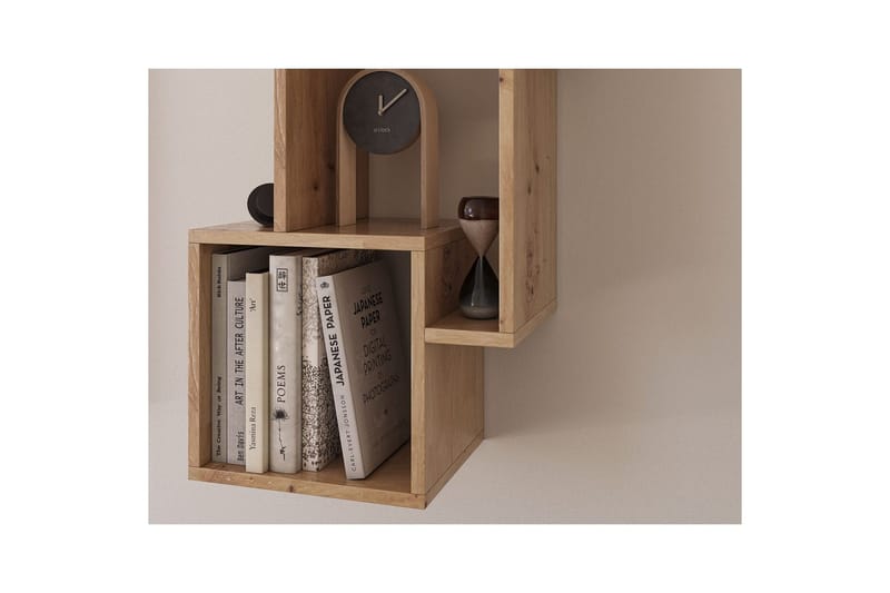 Hylla Eltap Alitty 96x25x46 cm laminerad spånskiva - Artisan Ek - Förvaring - Hylla - Vägghylla