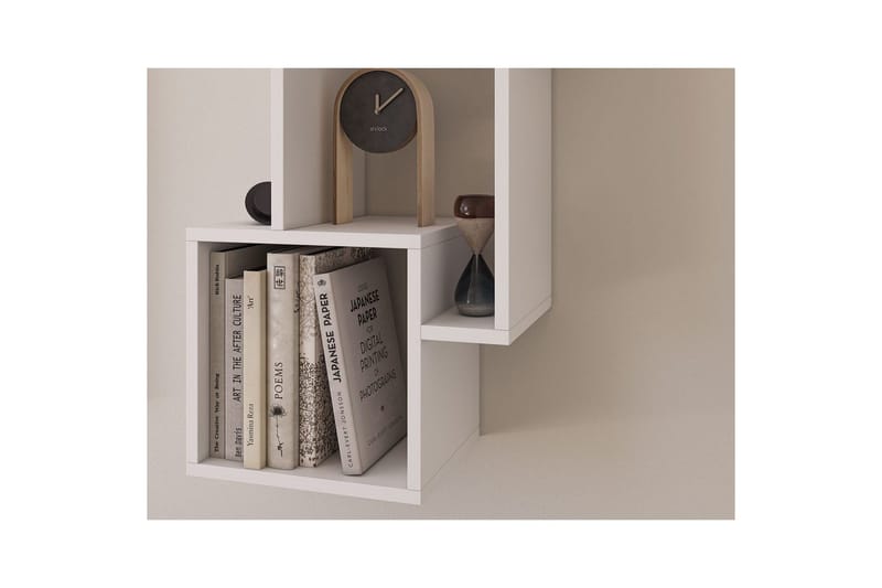 Hylla Eltap Alitty 96x25x46 cm laminerad spånskiva - Vit - Förvaring - Hylla - Vägghylla