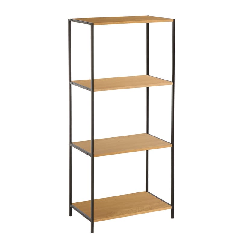 Hylla Harper ask/svart 50x30x110,5 cm, ask/svart