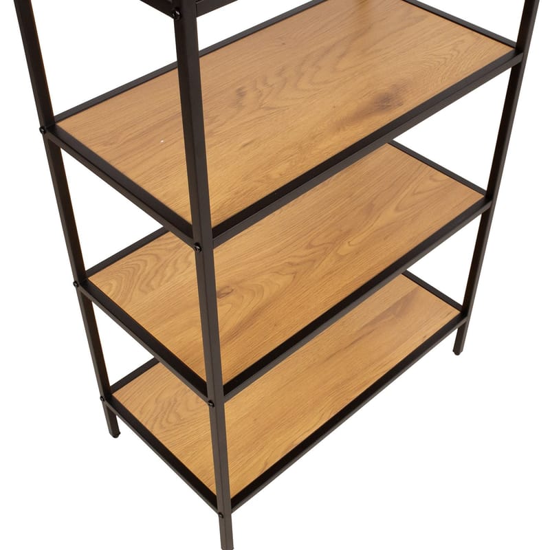 Hylla Hedvig ask/svart 63x33x124 cm - ask/svart - Förvaring - Hylla - Hyllplan & hyllkonsol