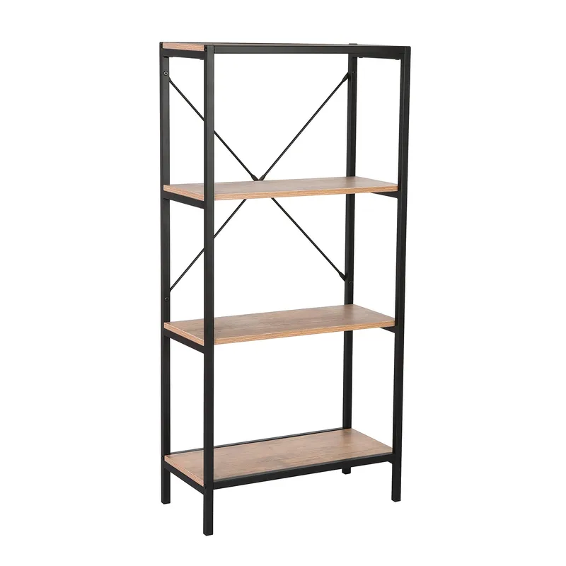 Hylla Lavina 60x30x127,5 cm, ask/svart