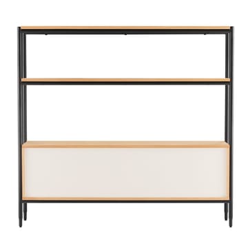 Hylla Nate ek 125,5x32x117 cm - ek/svart - Förvaring - Hylla - Hyllplan & hyllkonsol