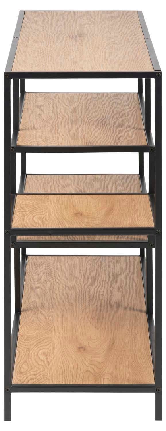 Hylla Seaford 114x35x78 cm Ek - brun - Förvaring - Hylla - Hyllplan & hyllkonsol