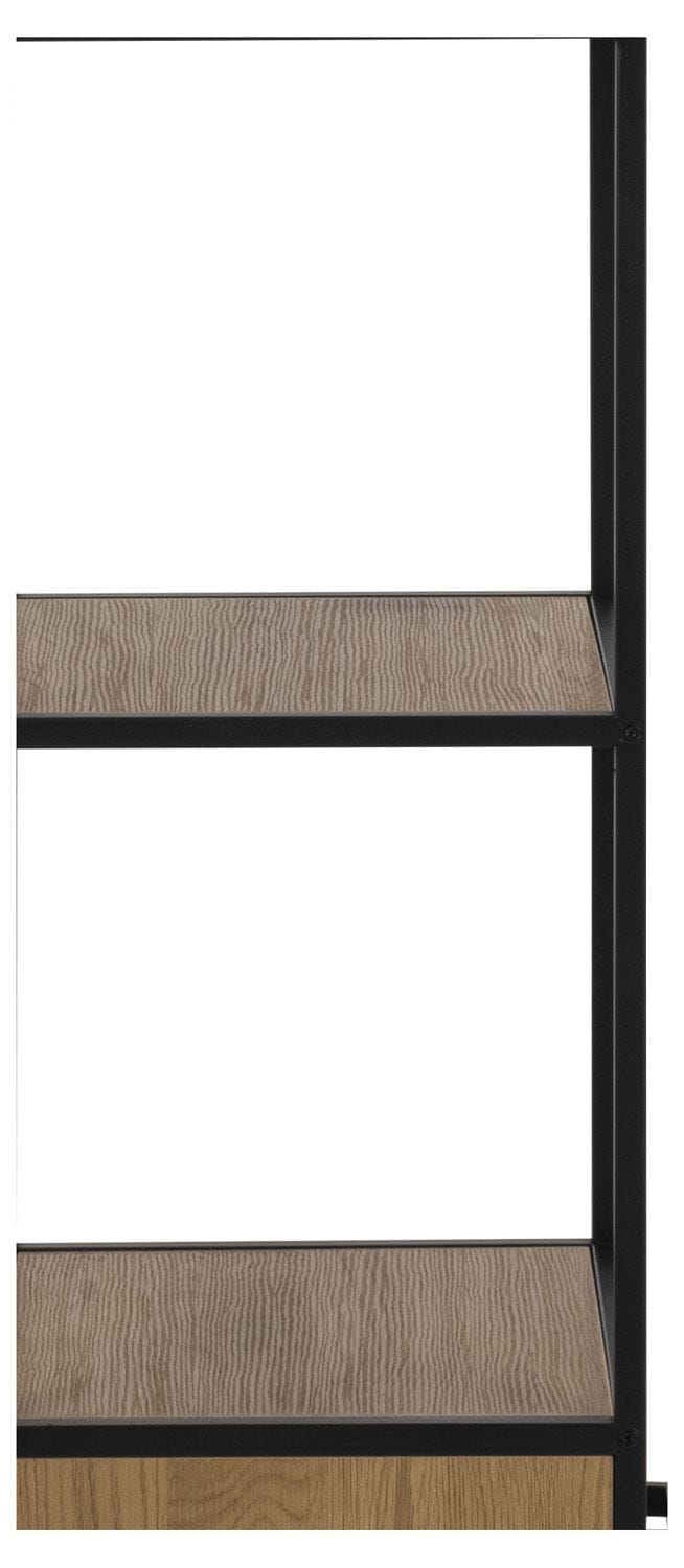 Hylla Seaford 42x35x185 cm - naturlig - Förvaring - Hylla - Bokhylla