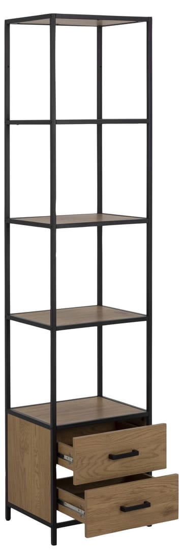 Hylla Seaford 42x35x185 cm - naturlig - Förvaring - Hylla - Bokhylla