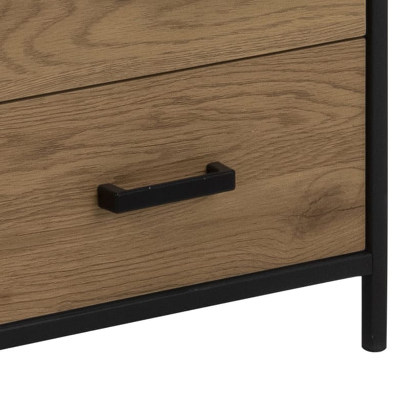 Hylla Seaford 42x35x185 cm - naturlig - Förvaring - Hylla - Bokhylla