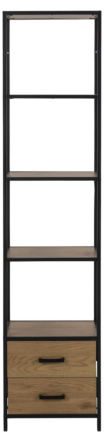 Hylla Seaford 42x35x185 cm - naturlig - Förvaring - Hylla - Bokhylla