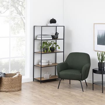 Hylla Seaford 77x35x150 cm, ek - ek - Förvaring - Hylla - Bokhylla