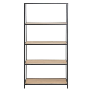 Hylla Seaford 77x35x150 cm, ek - ek - Förvaring - Hylla - Bokhylla