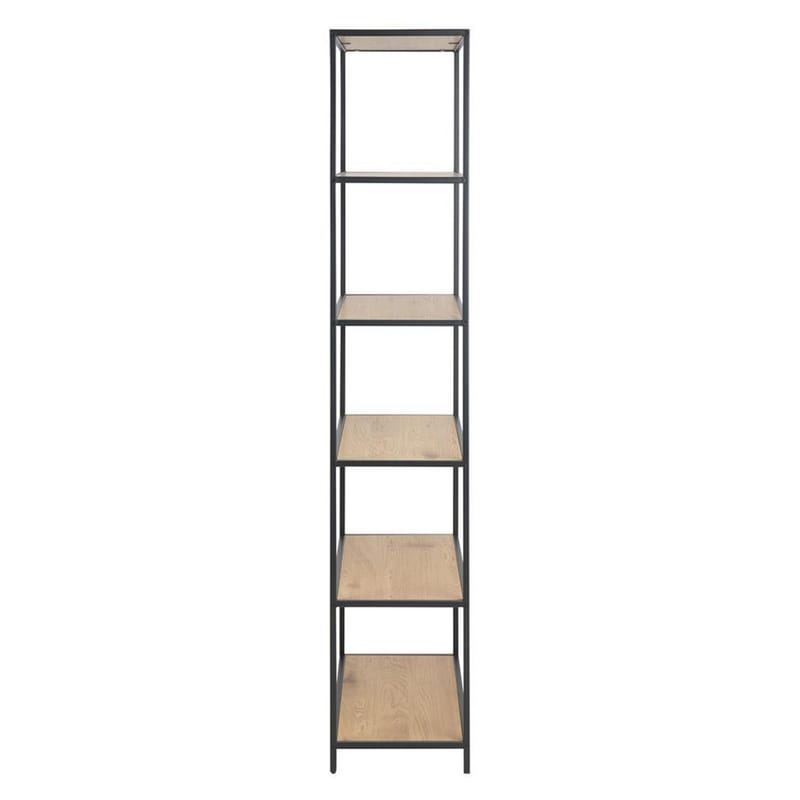 Hylla Seaford 77x35x185 cm - vild ek - Förvaring - Hylla - Hyllplan & hyllkonsol