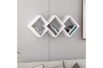 Hyllor Galaktika Hylla 102x20 cm Vit - Förvaring - Hylla - Vägghylla