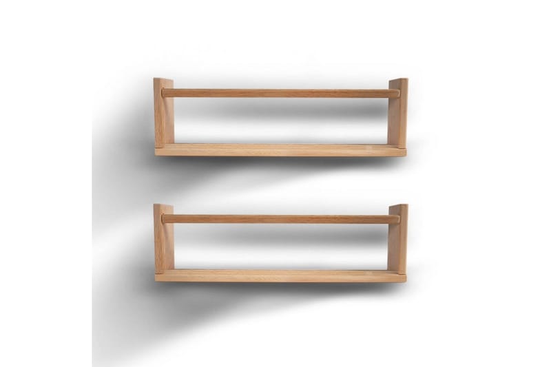 Hyllor Vägghylla Donel ek två bitar Medium Colored Wood, undefined