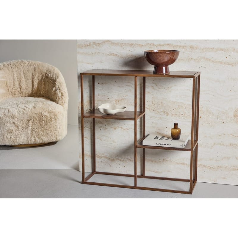 Hyllor Venture Home Hylla Staal Walnut - Förvaring - Hylla - Hyllplan & hyllkonsol